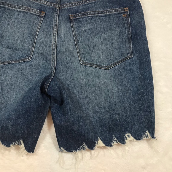 NWT MADEWELL bermuda denim shorts medium wash 28 - Picture 11 of 16